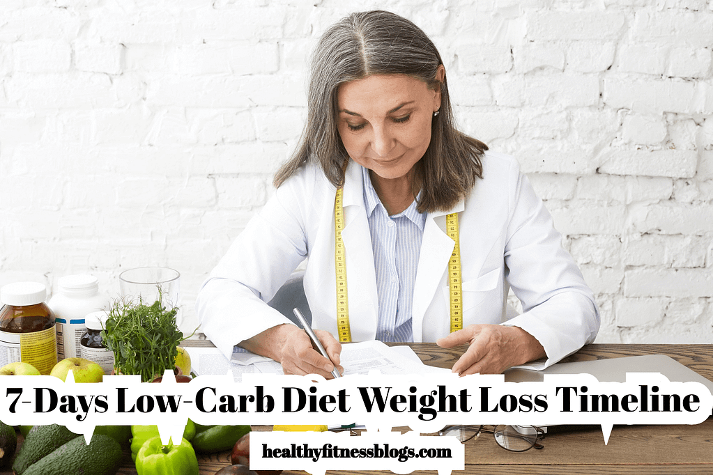 low-carb diet weight loss timeline